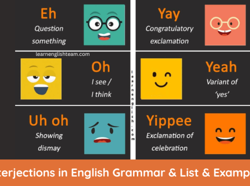 Interjections in English Grammar & List & Examples ad-mania