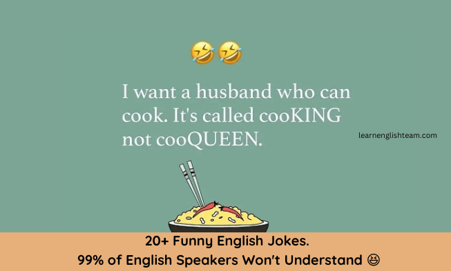 20+ Funny English Jokes. 99% English Speakers Won't Understand!