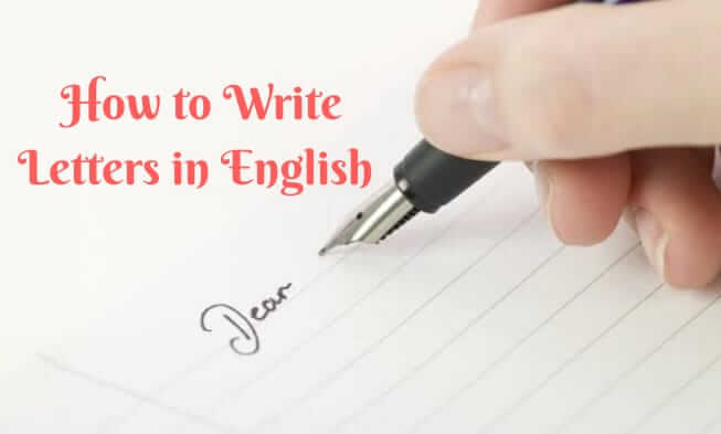 easy letter writing in english