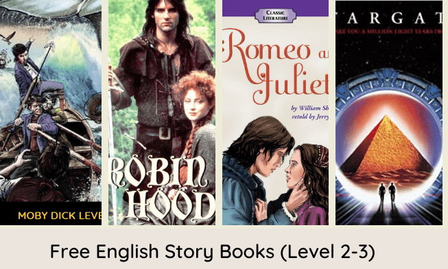 English Story Books For Intermediate Learners PDF Level 2 3 