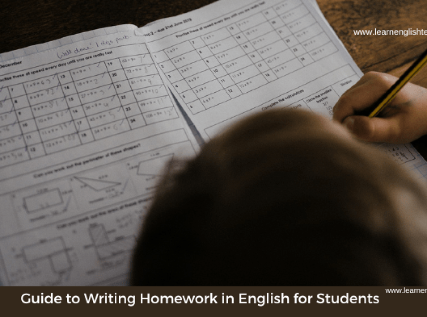 Guide to Writing Homework in English for Students ad-mania