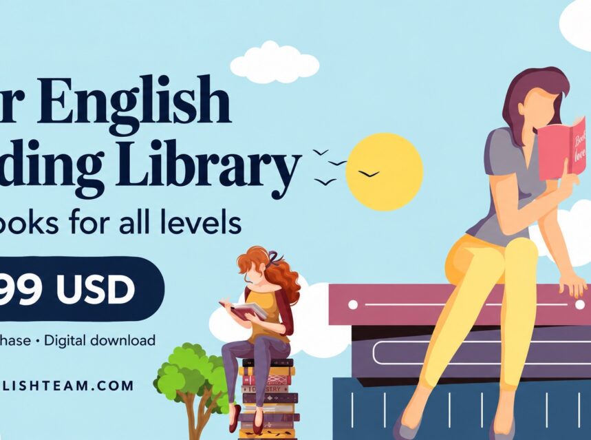 English Reading Library: 50 eBooks for All Levels English Reading Library: 50 eBooks for all levels, $9.99 USD
